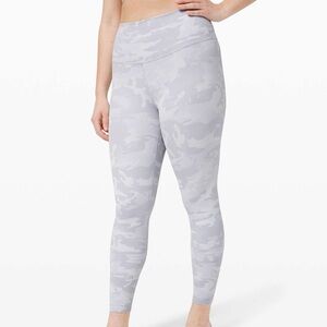 Lululemon Wunder Under High Rise Tight 25” *Ribbed Fabric